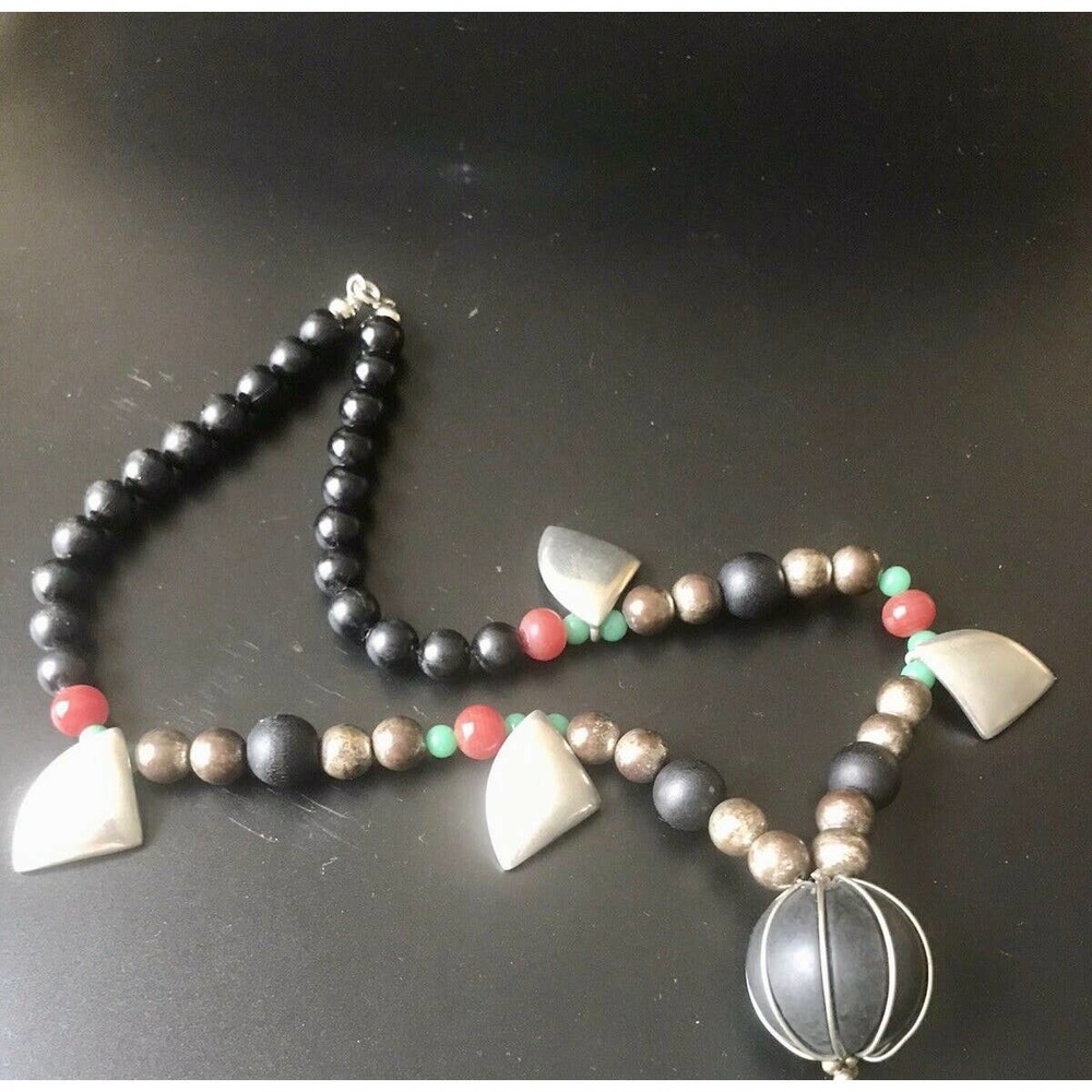 Beautiful Rare Alexis Kirk Beaded Necklace - Picture 3 of 15